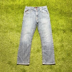 Ariat M4 FR Flame Resistant Relaxed Boot Cut Jeans Mens Size 35x32 Workwear